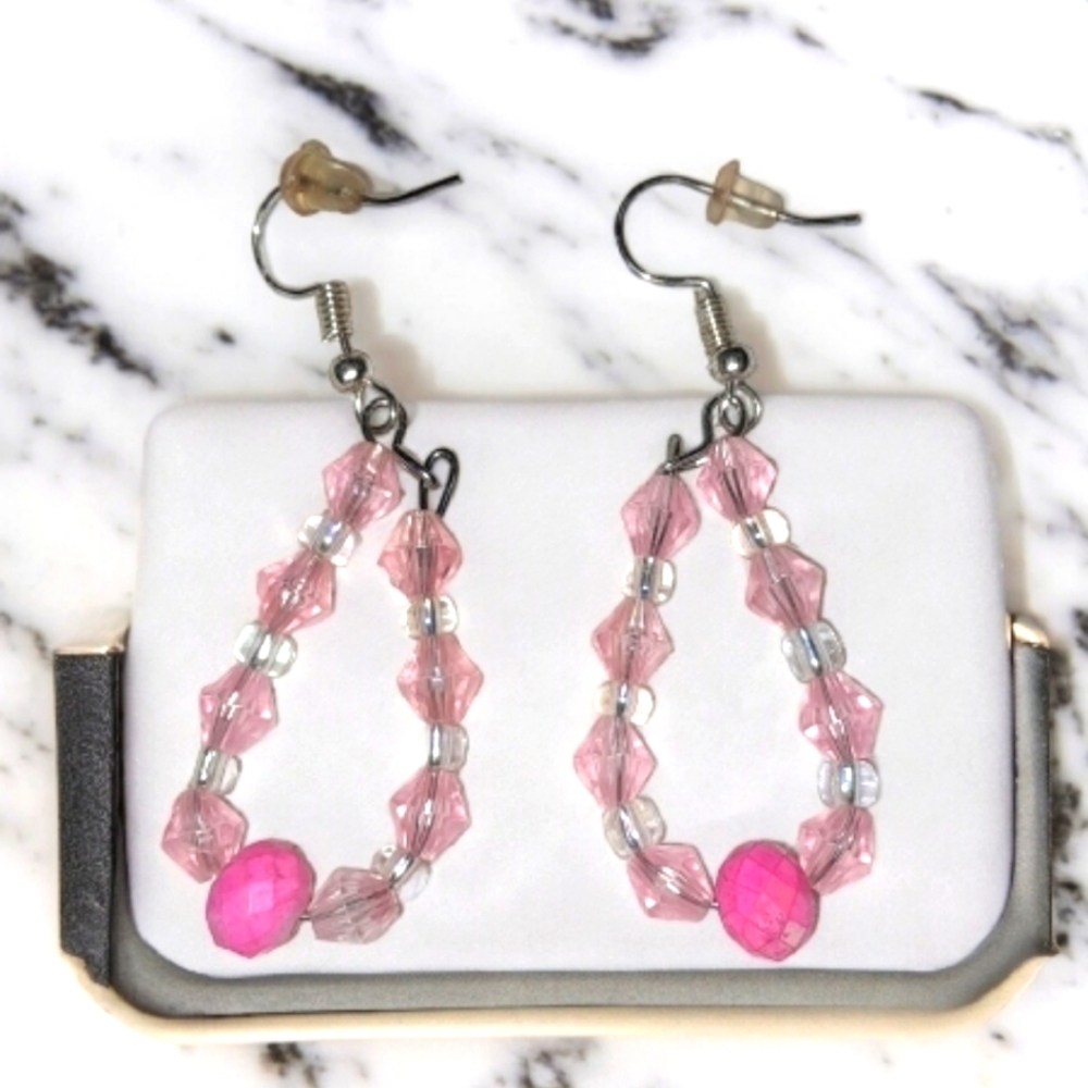 Handmade beaded earrings